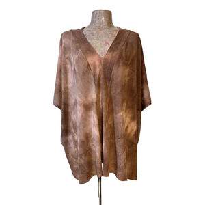 Oddy Women’s Tye Dye Shift Top Brown One Size